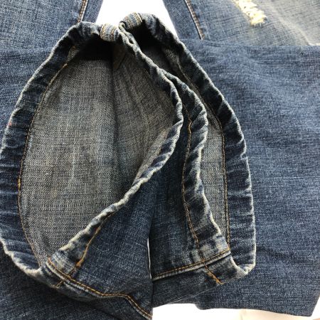  OSH KOSH オシュコシュ ジーンズ デニムパンツ SIZE 100 ダメージ有 中国製 古着 0054-5330 インディゴ