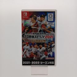 □□ Nintendo ニンテンドウ スイッチソフト　BASEBALL　プロ野球スピリッツ2021グランドスラム Bランク