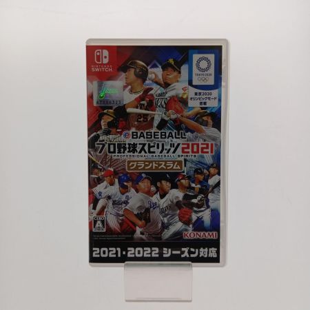  Nintendo ニンテンドウ スイッチソフト　BASEBALL　プロ野球スピリッツ2021グランドスラム