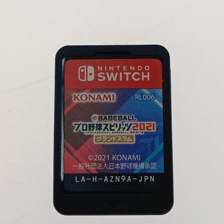  Nintendo ニンテンドウ スイッチソフト　BASEBALL　プロ野球スピリッツ2021グランドスラム