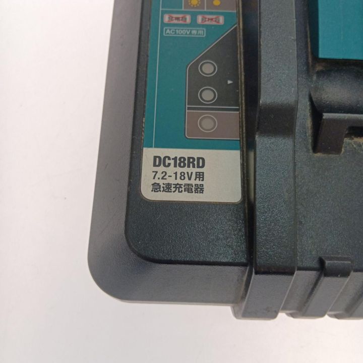 MAKITA マキタ 2口急速充電器 DC18RD ブラック 本体のみ - 中古工具 