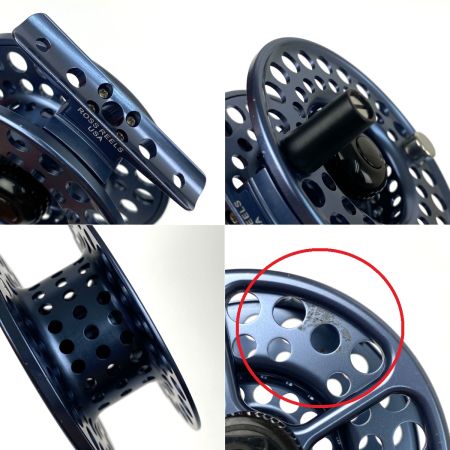  ROSS REELS EVOLUTION エボリューション 3 スレートブルー フライリール 左巻き 