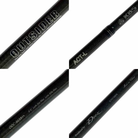  Abu Garcia アブガルシア アウトサイダー ODC-66MH+