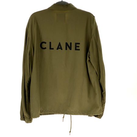  CLANE HOMME クラネオム コーチジャケット 23104-0541 オリーブ Sサイズ メンズ