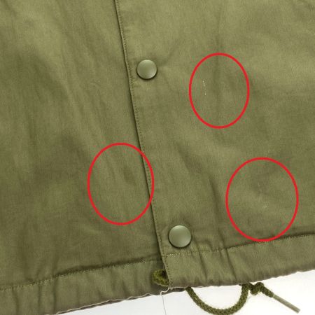  CLANE HOMME クラネオム コーチジャケット 23104-0541 オリーブ Sサイズ メンズ