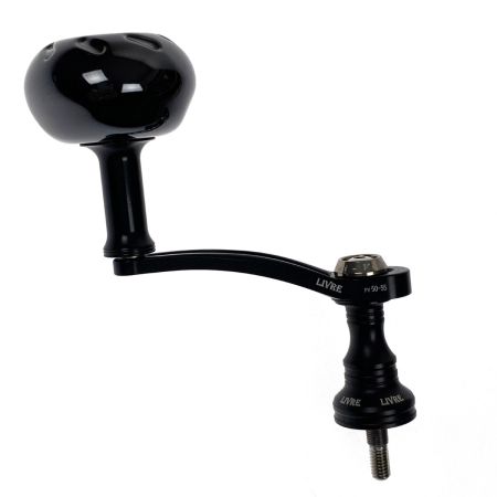  LIVRE ハンドル F-V50-55 ノブ EP37 F-V50-55 ブラック シマノS2用