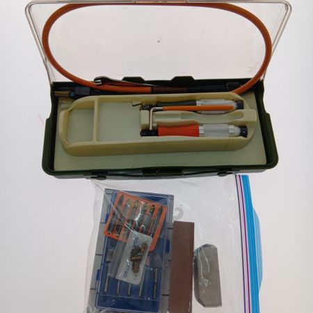  RYOBI リョービ ミニ卓上グラインダー 両頭グラインダー 　リューターセット G-3