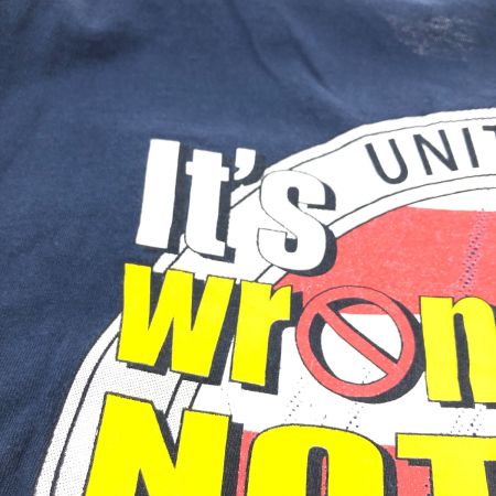 90~00s PORT&COMPANY Tシャツ SIZE 2XL 古着 ネイビー