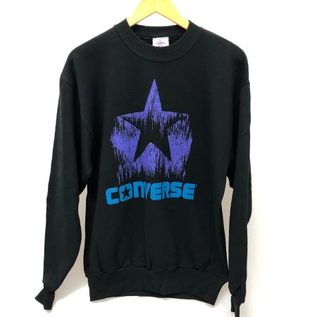  90s CONVERSE スウェット トレーナー Mサイズ アメリカ製 古着 ブラック