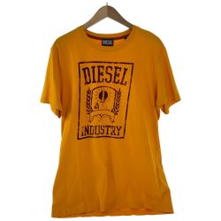 □□ DIESEL ディーゼル Tシャツ SIZE XL 古着 A06800 イエロー Bランク