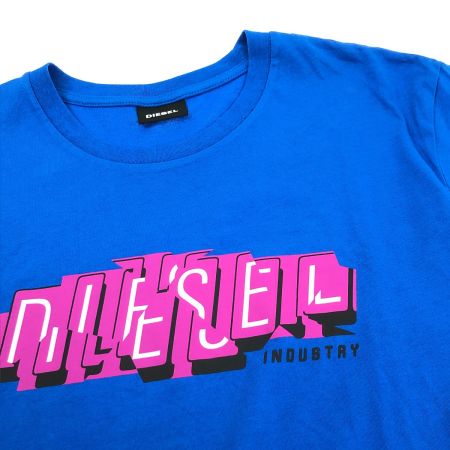  DIESEL ディーゼル Tシャツ SIZE XL 古着 A02367 ブルー