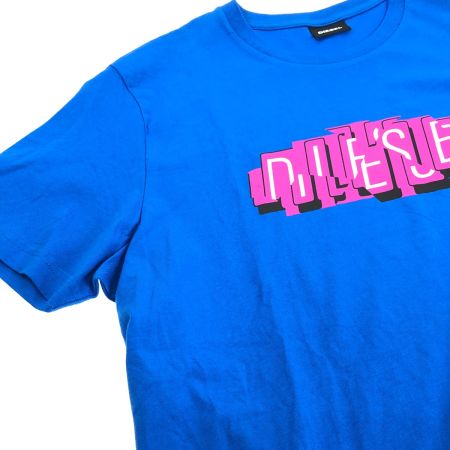 DIESEL ディーゼル Tシャツ SIZE XL 古着 A02367 ブルー