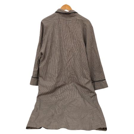  Aquascutum アクアスクキュータム カーディガン ガウンカーディガン SIZE L 古着 ベージュ