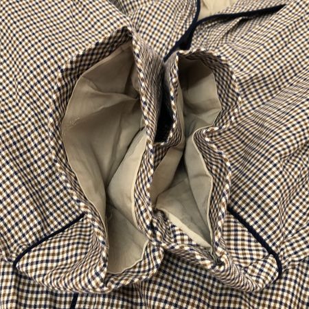  Aquascutum アクアスクキュータム カーディガン ガウンカーディガン SIZE L 古着 ベージュ