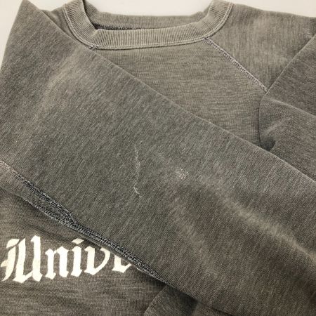  60s Unknown スウェット ラグランスウェット トレーナー 古着 脇ガゼット有  グレー