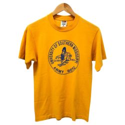 □□ 90s FRUIT OF THE LOOM Tシャツ SIZE S 古着 イエロー Cランク