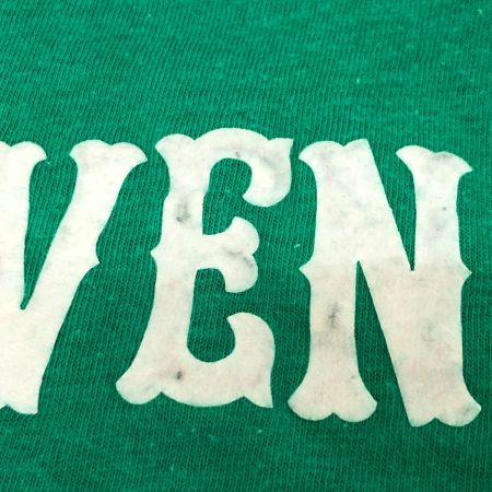  80s Henes Tシャツ SIZE M 古着 グリーン