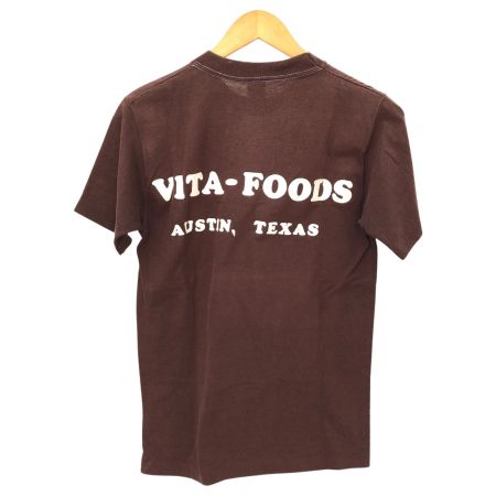  80s sportswear Tシャツ SIZE M 古着 ブラウン