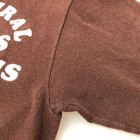  80s sportswear Tシャツ SIZE M 古着 ブラウン