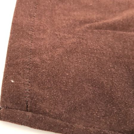  80s sportswear Tシャツ SIZE M 古着 ブラウン