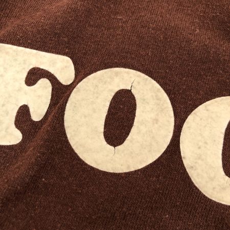  80s sportswear Tシャツ SIZE M 古着 ブラウン