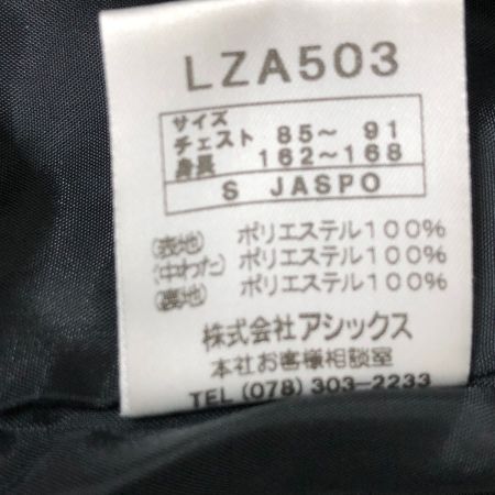  asics アシックス コート ベンチコート SIZE S ポリエステル LAZ503 ブラック