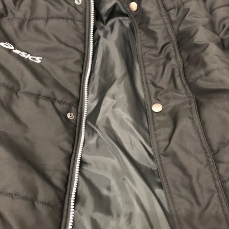  asics アシックス コート ベンチコート SIZE S ポリエステル LAZ503 ブラック