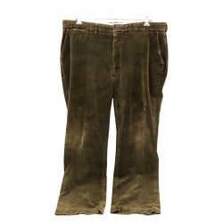 □□ 90s POLO RALPH LAUREN パンツ コーデュロイパンツ 古着 SIZE W40×L32 スリランカ製 オリーブ Cランク