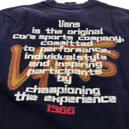  90s OLD VANS Tシャツ SIZE M 古着 ネイビー