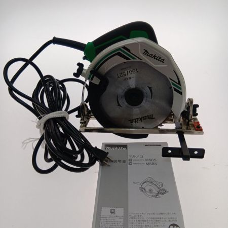  MAKITA マキタ 190ｍｍ　マルノコ　100V M585