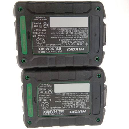  HiKOKI ハイコーキ コードレスインパクトドライバ　36Ｖ WH36DC(2XPSZ) グリーン