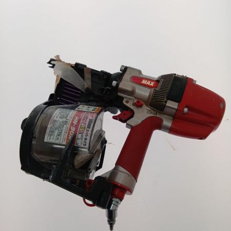  MAX マックス 　高圧コイルネイラ　釘打ち機 HN-90X1 レッド 本体のみ