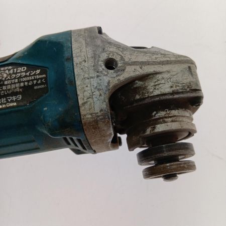  MAKITA マキタ 100ｍｍ充電式ディスクグラインダ  GA412D 本体のみ