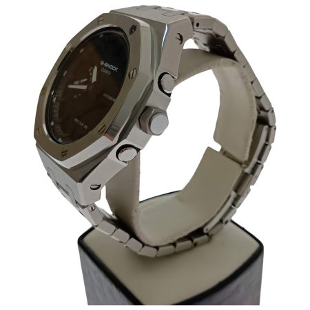  CASIO カシオ 腕時計　G-SHOCK GA-2100SKE シルバー