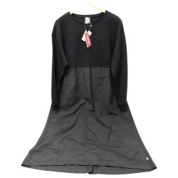 □□ CHUMS チャムス ワンピース ヘビーウェイトユーティリティポケットロングスリーブドレス SIZE L CH18-1275 ブラック Aランク