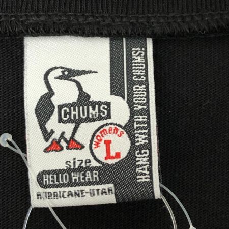  CHUMS チャムス ワンピース ヘビーウェイトユーティリティポケットロングスリーブドレス SIZE L CH18-1275 ブラック