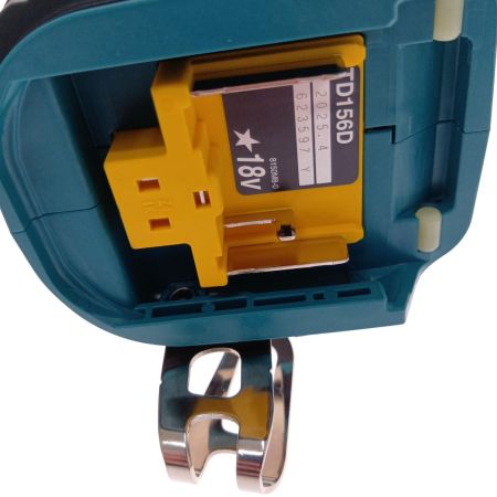  MAKITA マキタ 充電式インパクトドライバ　18v 2.0Ah TD156DB