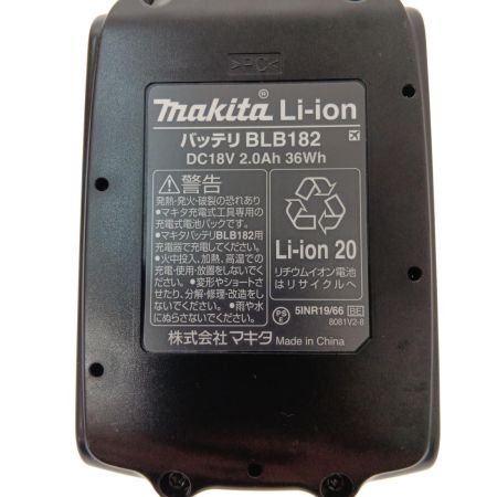  MAKITA マキタ 充電式インパクトドライバ　18v 2.0Ah TD156DB