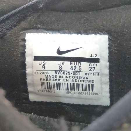  NIKE×BLACK COMME des GARCONS コムデギャルソン × ナイキ エア フットスケープ NM 　27ｃｍ BV0075-001 ブラック