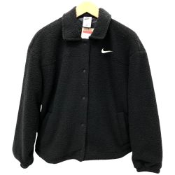 □□ NIKE ナイキ ジャケット フリースボアジャケット SIZE L FB8708-010 ブラック Aランク
