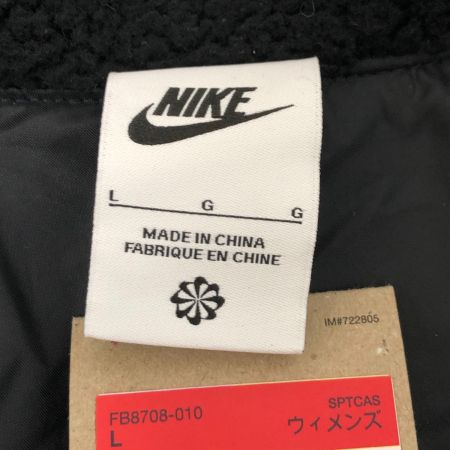  NIKE ナイキ ジャケット フリースボアジャケット SIZE L FB8708-010 ブラック