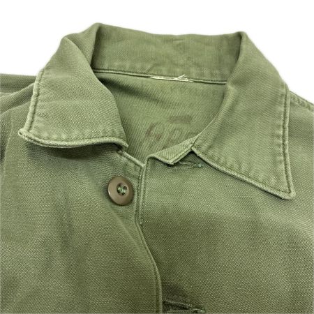 60~70s US.ARMY シャツ OG107 3rd 古着 オリーブ