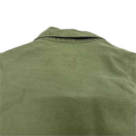 60~70s US.ARMY シャツ OG107 3rd 古着 オリーブ