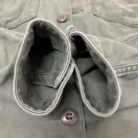 60~70s US.ARMY シャツ OG107 3rd 古着 オリーブ