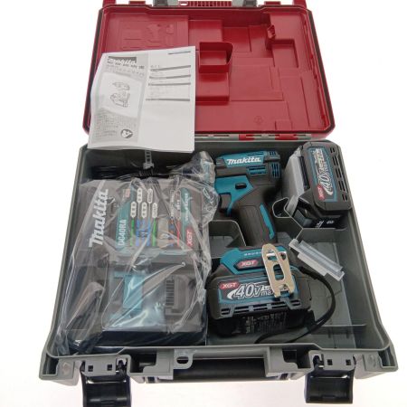  MAKITA マキタ 充電式インパクトドライバ　40V TD003GRAX ブルー