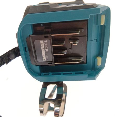  MAKITA マキタ 充電式インパクトドライバ　40V TD003GRAX ブルー