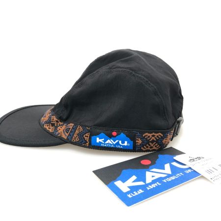  kavu 帽子 シンセティックキャップ Svnthetic Strapcap SIZE M ブラック