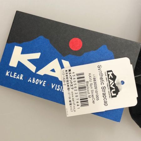  kavu 帽子 シンセティックキャップ Svnthetic Strapcap SIZE M ブラック