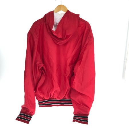  80s Holloway ジャケット ナイロンアノラックパーカー SIZE XL 古着  レッド