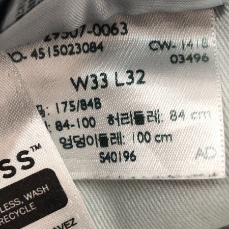  Levis ジーンズ 502 SIZE W33×L32 ダメージ有 チェーンステッチ 古着 インディゴ